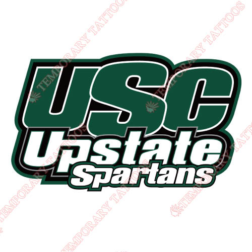 USC Upstate Spartans Customize Temporary Tattoos Stickers NO.6729